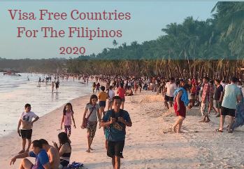 Visa Free Countries For The Filipinos in 2020