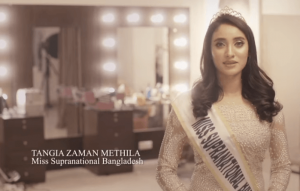 The Miss Universe Bangladesh Tangia Zaman Methila
