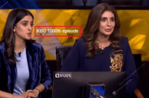 Shweta Bachchan and Navya Naveli Nanda Kaun Banega Crorepati Video