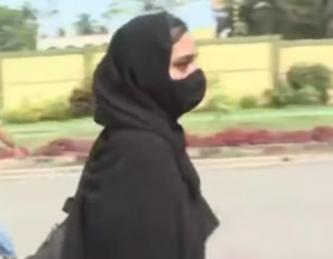 Brave Muslim girl