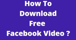 Free Download Facebook Video